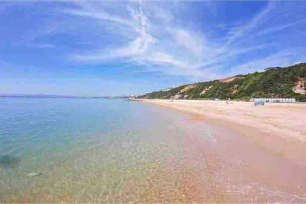 Bournemouth Nr Town Beach Train Coach Shops Lovely Entire Apartment Allows Quiet Good Dogs Buitenkant foto